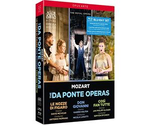 Mozart : Les Noces de Figaro - Don Giovanni - Cosi fan Tutte. Pappano, Luisotti, Bychkov. [Blu-ray] [Import italien]