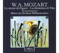 Mozart : Les noces de Figaro - La clémence de Titus (arr. pour ensemble d'harmonie). Bläser der Berliner Philharmoniker.