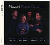 Mozart : Les quatuors pour piano. Collins, Philippens, Szücs, Vardai.