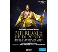 Mozart : Mitridate, re di Ponto. Pati, Labin, Brower, Bénos-Dijan, Aristidou, Minkowski, Miyagi. [DVD]