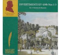 Mozart - Mozart: Divertimenti KV 439b Nos 1-3 CD de Audio