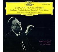 Mozart - Mozart: Symphonien Nr. 39, Es-dur (In E Flat Major) / Nr. 36 "Linzer" - Karl Bohm, Berliner Philharmoniker