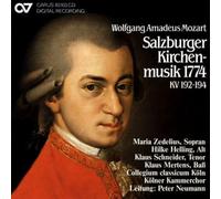 Collegium Classicum Koln Helling, Hilke Mertens, Klaus Neumann, Peter Schneider, Klaus Zedelius, Maria - Mozart: Musica Iglesia De Salzburgo