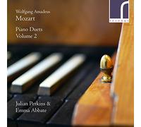 Mozart : Oeuvres pour deux pianos, vol. 2. Perkins, Abbate.