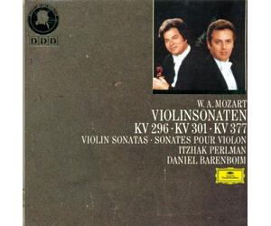 Mozart:Perlman/Barenboim - Violinsonater K 296,301 & 377