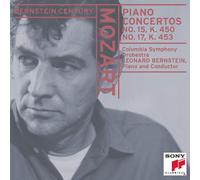Mozart: Piano Concertos 15 & 17 / Bernstein, Columbia Sym (CD) (Importación USA)
