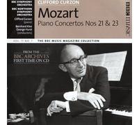 Mozart : Piano Concertos 21 & 23 -Clifford Curzon/ First Time on CD / BBC