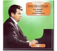 Mozart - Piano Sonata No 16 / Chopin - Piano Sonata No 2 / Shostakovich - Prelude an Fugue - Gilels