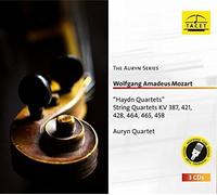 Mozart : Quatuors dédiés à Haydn. Quatuor Auryn.