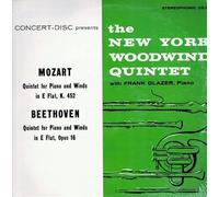 Mozart: Quintet for Piano and Winds in E Flat Major, K.452 / Beethoven: Quintet for Piano and Winds in E Flat Major, Op.16