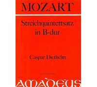 MOZART - Quinteto (K. 80) en Sib Mayor para 2 Violines, 2 Violas y Violoncello (Partitura y Partes)