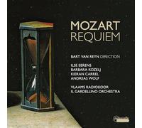 Mozart : Requiem. Eerens, Kozelj, Carrel, Wolf, Van Reyn.