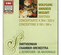 Mozart: Sinfonia Concertante, Concertone: Smithsonian Chamber Orchestra [CD] [IMPORT]