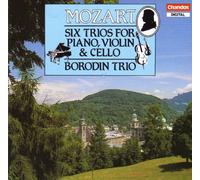 Mozart : Six trios for piano, violin & cello