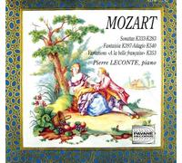 Mozart : Sonatas for piano. Leconte, P.