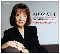 モーツァルト : ピアノ・ソナタ集 (Mozart : Sonates K331, 332 & 333 / Anne Queffelec (piano)) [CD] [Import] [日本語帯・解説付]