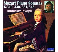 Mozart : Sonates pour piano. Kvapil.