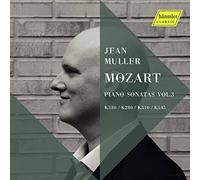 Mozart : Sonates pour piano, vol. 3. Muller.