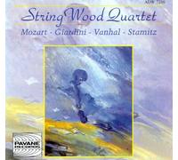 Mozart/Stamitz/Giardini/Vanhal : Oboe quartets. Vandeville/StringWood Quartet.