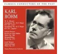 Mozart/Strauss : Karl Böhm conducts Symphonies (1949-1950). Böhm.