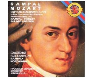 Mozart - Symphonie Concertante / Concerto for Flute & Harp