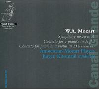 Mozart : Symphonie n° 29 - Concerto pour 2 pianos. Kussmaul.