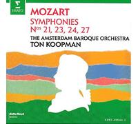 Mozart: Symphonies 21, 23, 24, 27 by Ton Koopman