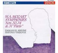 Mozart - Symphonies 30,34,31