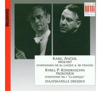 Mozart;Symphonies 36 + 38