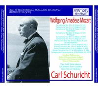 Mozart : Symphonies & Concerto / Carl Schuricht