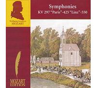 Mozart Symphonies KV 297 Paris , 425, Linz 550 [CD de audio] Mozart, Jaapter Linden and Mozart Akademie Amsterdam