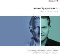 Mozart : Symphonies n° 9, 14, 20 et 24. Klumpp.