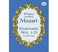 Mozart: symphonies nos. 1-21 in full score (Dover Orchestral Music Scores)