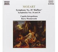 Mozart: Symphonies Nos. 34, 35 & 39 (1991-03-21)