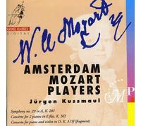 Mozart: Symphony No. 19 in A, Concerto for 2 Pianos in E Flat, Concerto for piano and violin in D