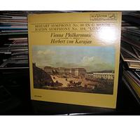 MOZART SYMPHONY NO 40 AND 104, VIENNA PHILHARMONIC, HERBERT VON KARAJAN, RCA LM 2535