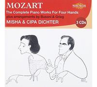 Mozart, The Complete Piano Works for Four Hands by Misha Dichter (2009-08-11)