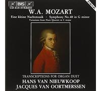 Mozart: Transcriptions for Organ Duet