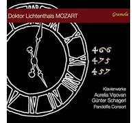 Mozart : Transcriptions pour piano et cordes. Visovan, Pandolfis Consort.