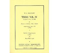 Mozart: Trio No. 4 in Eb K 498 'Kegelstatt' (Miniature Score)