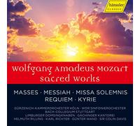 Mozart : uvres sacrées. Rilling, Richter, Wand, Davis.
