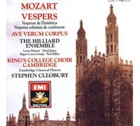 Mozart: Vespers K. 321 & 339/Ave Verum Corpus; King's College Choir, Cambridge; Hilliard Ensemble (2003-12-05)