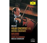 Mozart - Violin Concertos 1-5 & Sinfonia Concertante - Nikolaus Harnoncourt [Alemania] [DVD] [Alemania] [Alemania]