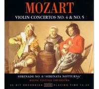 Mozart: Violin Concertos 4 & 5