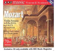 Mozart - Violin Sonatas in B-flat K454, G K379, & A K526- Gyorgy Pauk , Peter Frankl - BBC