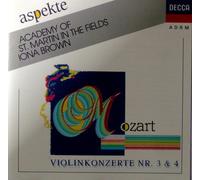 Mozart: Violinkonzerte Nr. 3 & 4 / Iona Brown / Academy of St. Martin-in-the-Fields