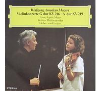Mozart: Violinkonzerte Nr. 3 G-dur KV 216 & Nr. 5 A-dur KV 219 [Vinyl LP] [Schallplatte] [Vinyl] Anne-Sophie Mutter