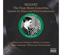 Mozart, W.A. – 4 conciertos para trompa; Quinteto para piano e instrumentos de viento – NAXOS