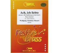MOZART, W.A. Aria: Ach, ich Liebte 2 Trompeta, Cuerno, Posaune & Tuba