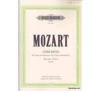 MOZART - Concierto para Violin nº 1 (K.207) en Sib Mayor para Violin y Piano (Sitt)
